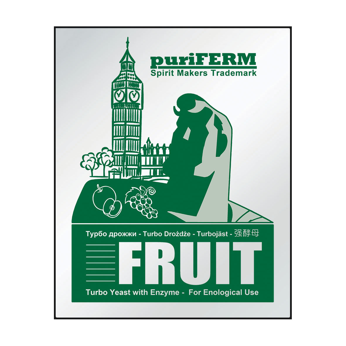 Турбо дрожжи Puriferm Fruit Turbo 50 г.