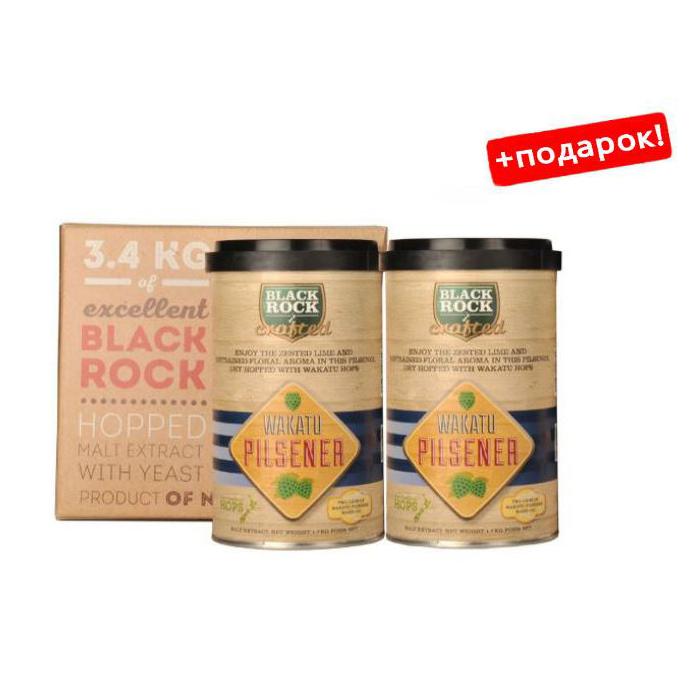 Cолодовый экстракт Black Rock Craft Wakatu Pilsner 3,4 кг