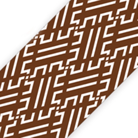 Лента бордюрная коричневая Сетка h50мм 500 м СоюзПищеПром