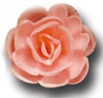 Вафельные Розы большие сложные 28 шт абрикос СоюзПищеПром