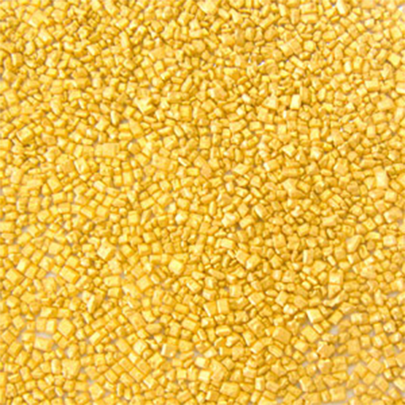 Украшение сахар.Кристалл золото (пакет 0.5 кг.) 33037 Италия