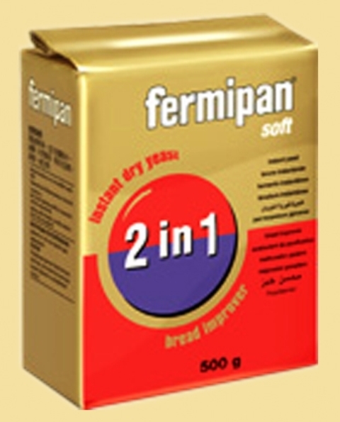 Дрожжи инстантные Fermipan soft 2in1 500г